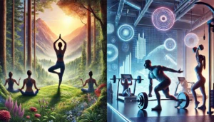 Yoga vs gym workouts for stress relief