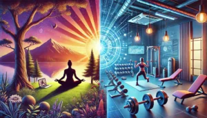 Yoga vs gym workouts for stress relief