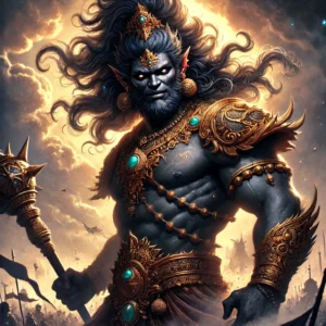 Ghatotkacha half-demon warrior story