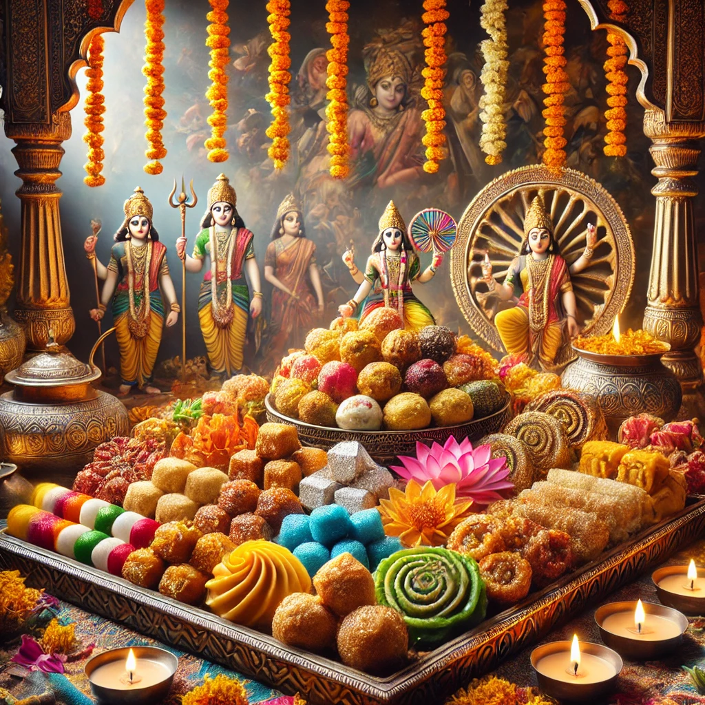 Ancient Indian sweets and mythology