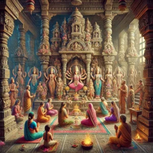 Goddess worship traditions in Hindu temples
