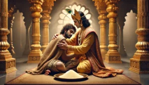 Story of Sudama and Krishna as Prosperity