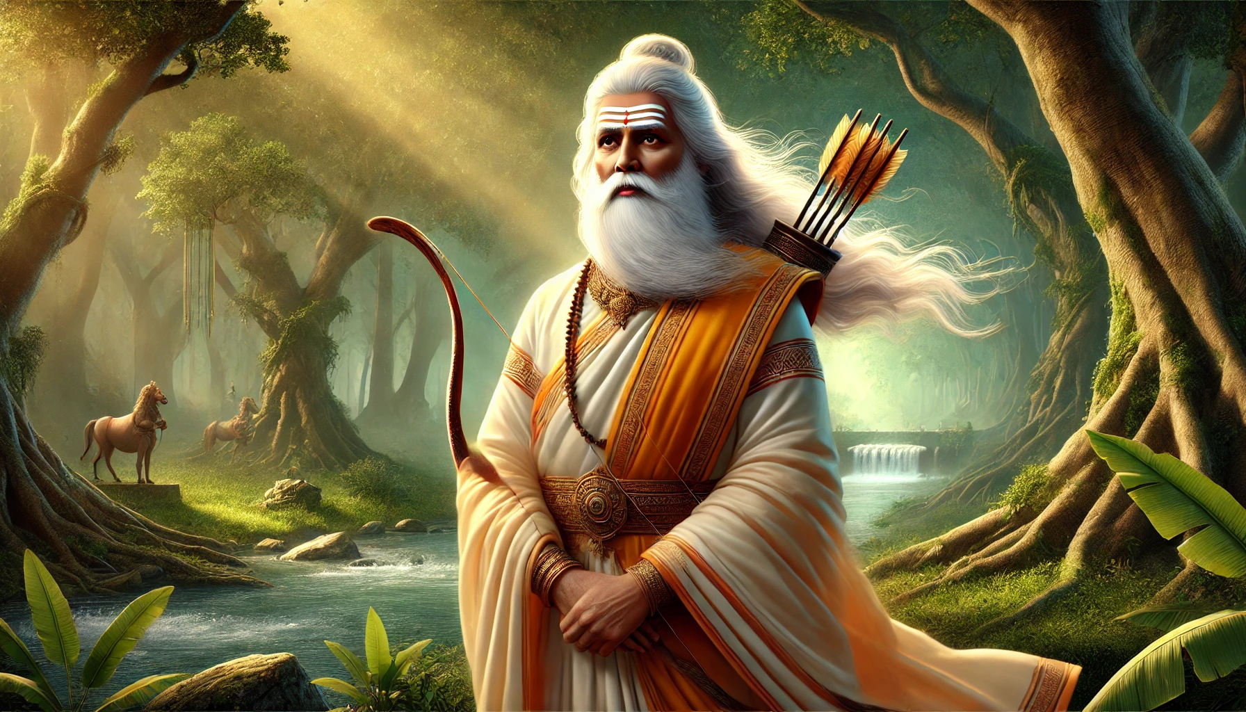 Kripacharya's role as a warrior sage