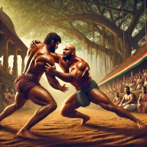 Mallayuddha vs modern wrestling comparison