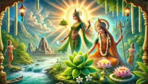 Why are Ganga and Tulsi holy in Hinduism?
