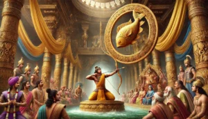 Draupadi Swayamvar archery test explained