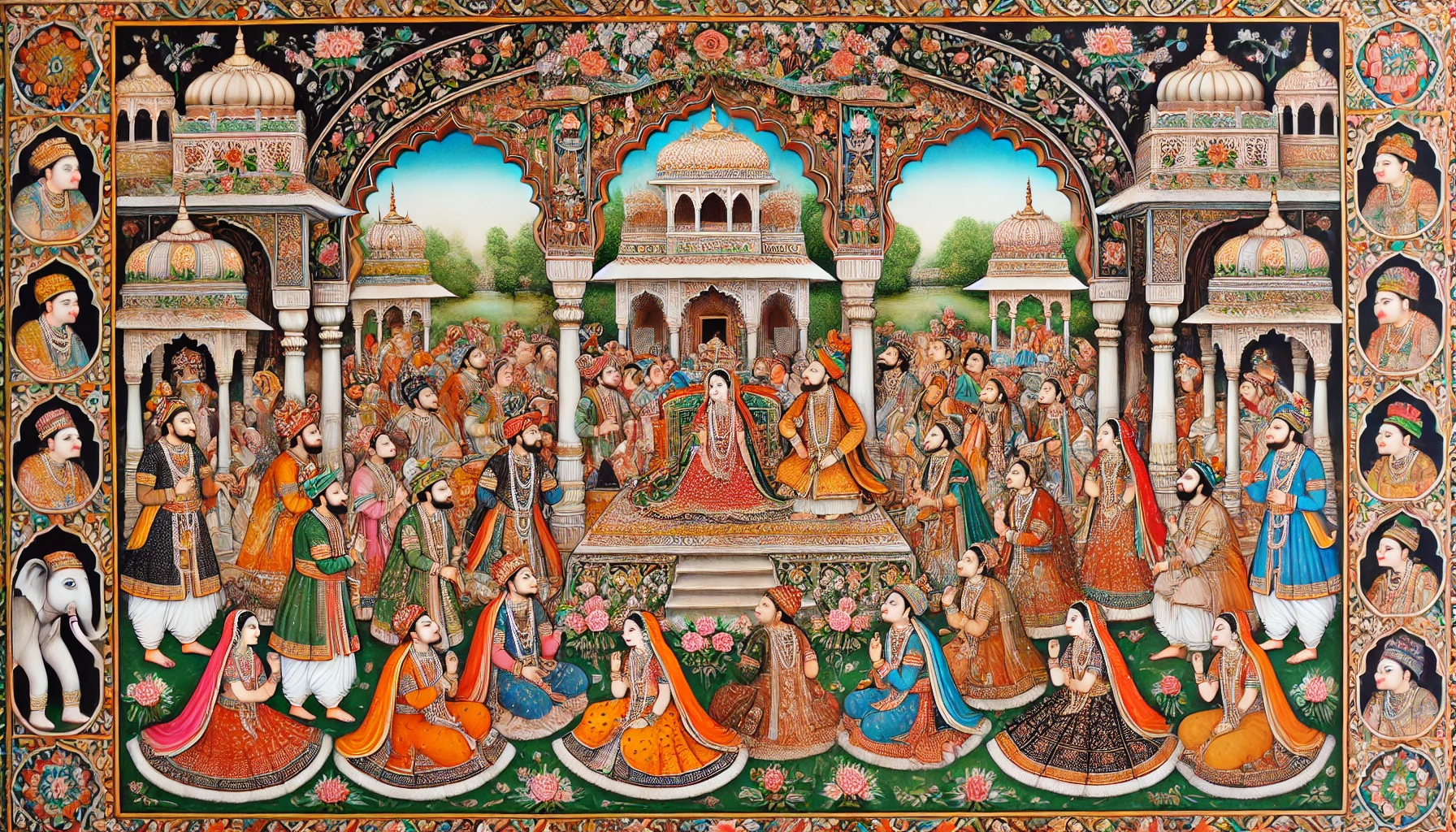 History of Indian miniature paintings