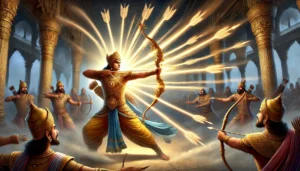 Archery skills of Arjuna in Mahabharata