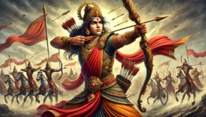 Archery skills of Arjuna in Mahabharata