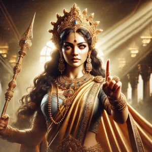 Draupadi as a symbol of feminine strength