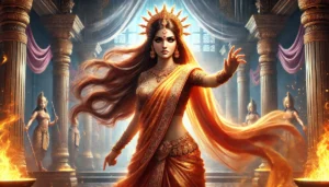 Draupadi as a symbol of feminine strength
