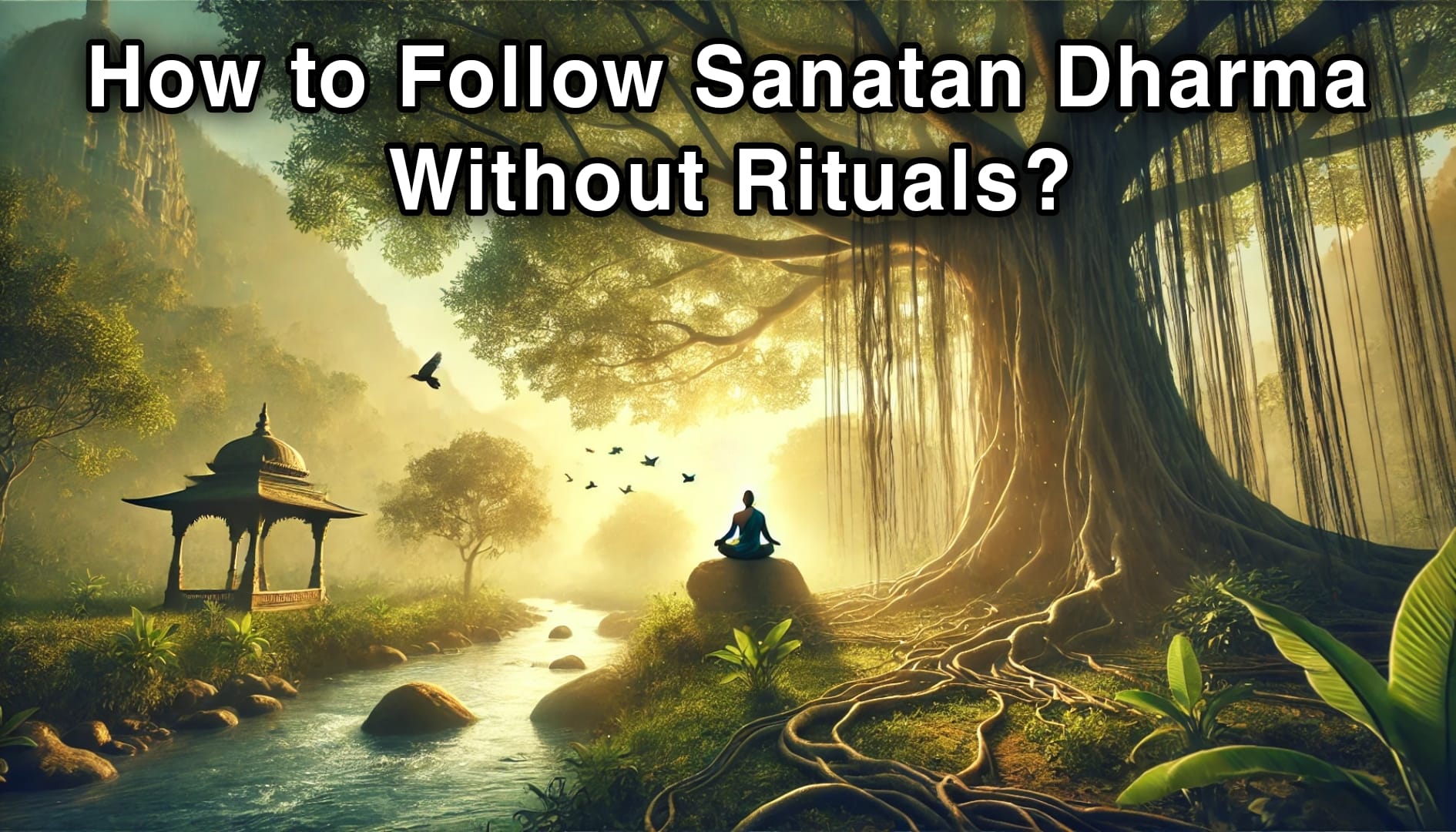 How to Follow Sanatan Dharma Without Rituals?