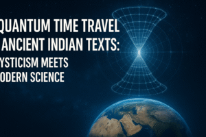 Quantum Time Travel in Ancient Indian Texts: Mysticism Meets Modern Science