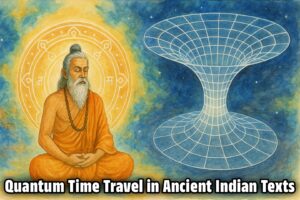Quantum Time Travel in Ancient Indian Texts: Mysticism Meets Modern Science