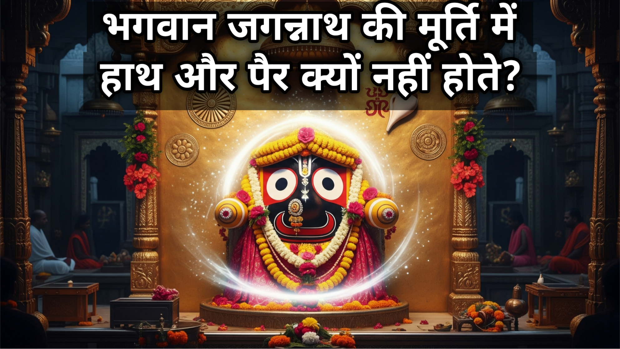 भगवान जगन्नाथ की मूर्ति में हाथ और पैर क्यों नहीं होते?