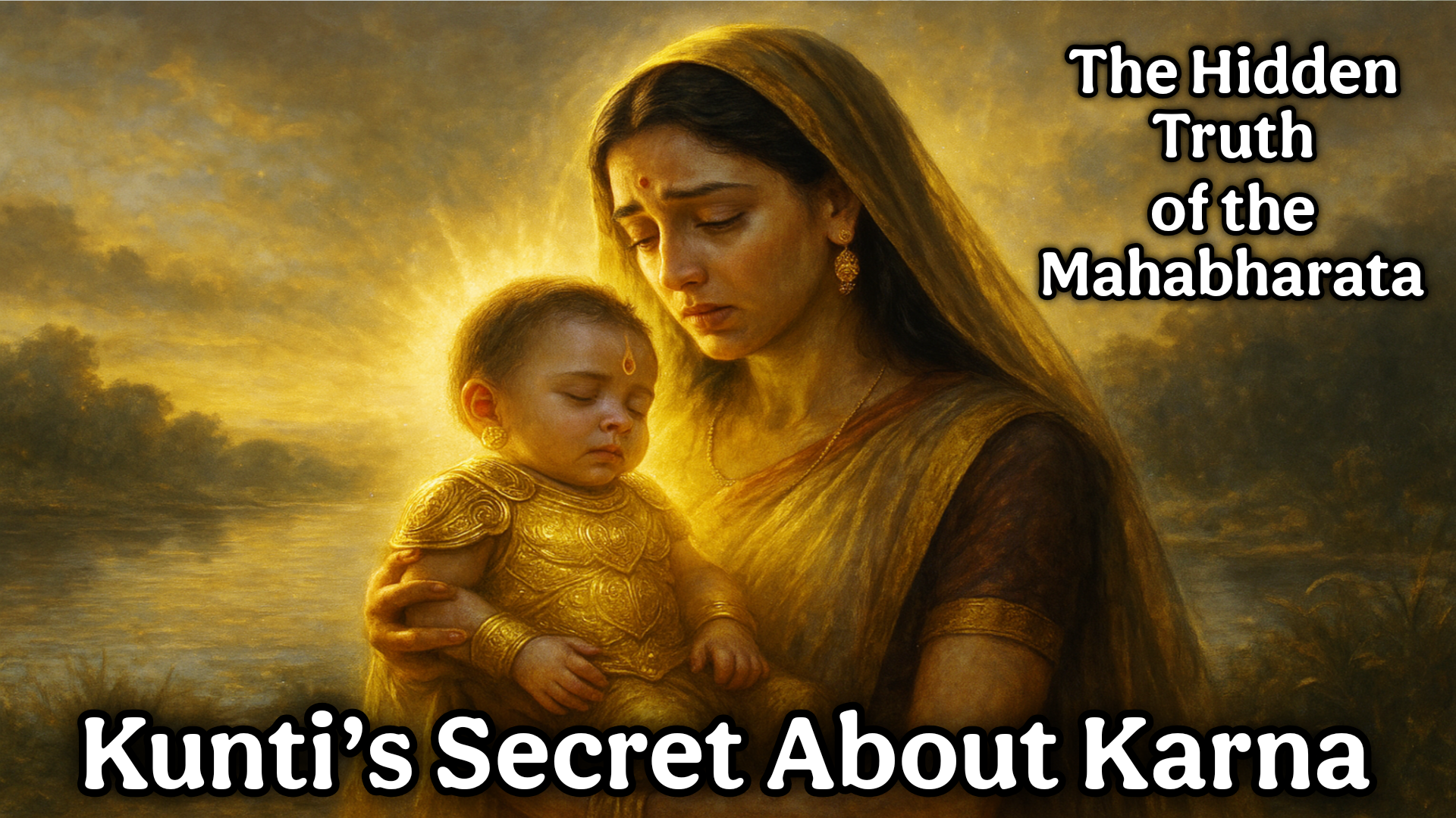 Kunti’s Secret About Karna – The Hidden Truth of the Mahabharata